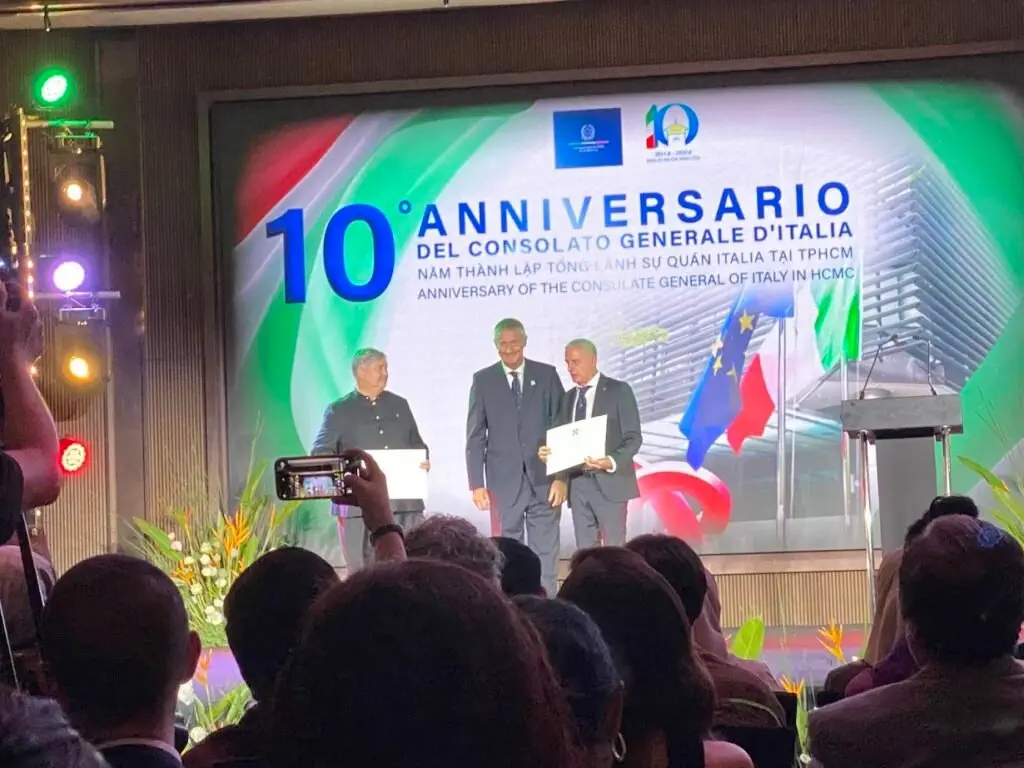 Lễ kỷ niệm 10 năm Tổng Lãnh sự quán Italy đồng hành cùng Việt Nam